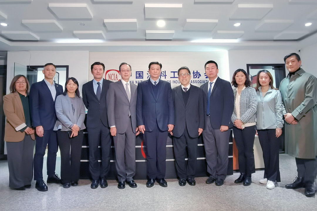 立邦集團(tuán)、東方美谷共同訪問中國涂料工業(yè)協(xié)會(huì)